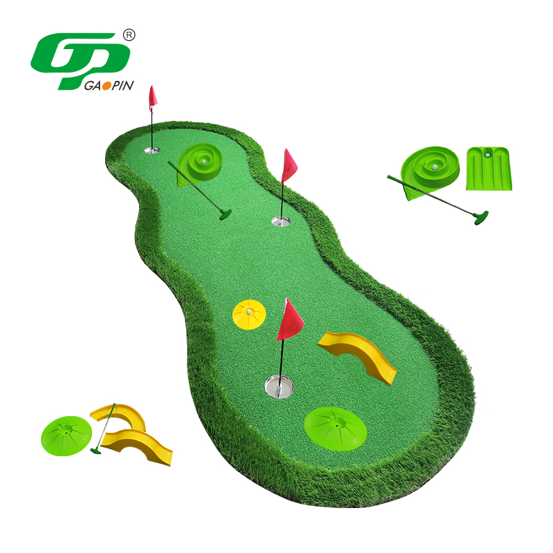 Kids Indoor Outdoor Games - Mini Golf Course Set Indoor/Outdoor Golf