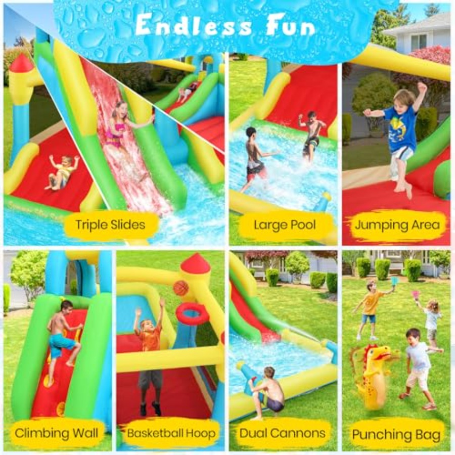Outdoor/Indoor inflatable wate - Kids Outdoor Climbing Wall ulasan dan harga