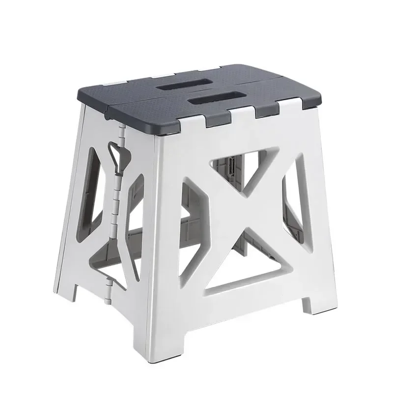 Portable Plastic Folding Stool - Kids Outdoor Bench ulasan dan harga