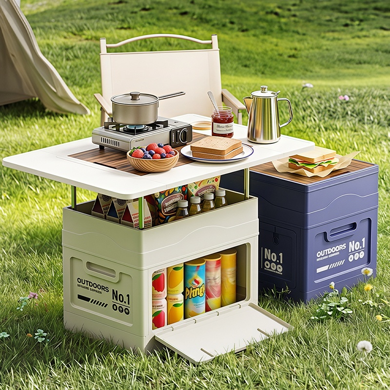 Outdoor camping revenue box, c - Kids Outdoor Wooden Table ulasan dan harga