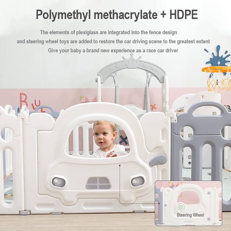 Feiqitoy Plastic Playard Porta - Kids Outdoor Play Yard ulasan dan harga