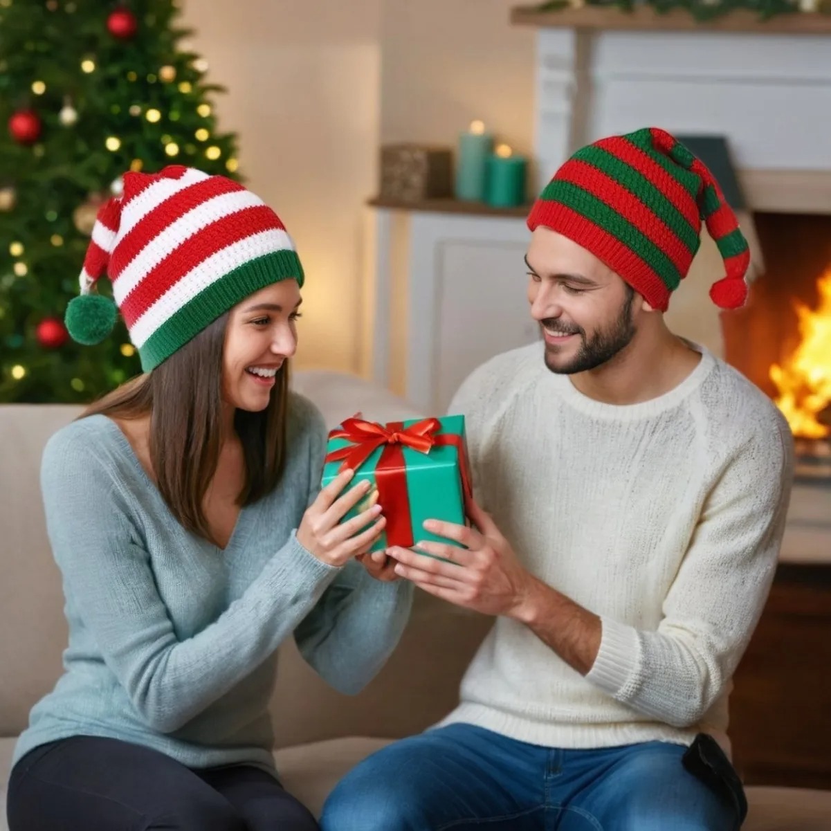 Adults Kids Christmas Hats Non - Kids Outdoor Xmas Gifts ulasan dan harga