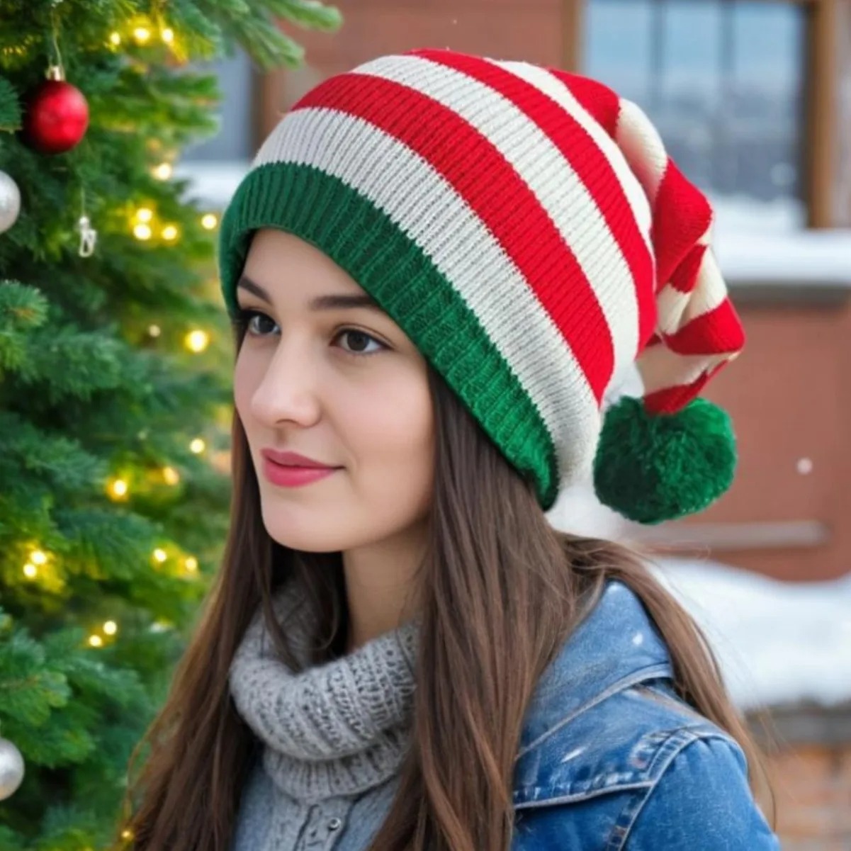 Adults Kids Christmas Hats Non - Kids Outdoor Xmas Gifts ulasan dan harga