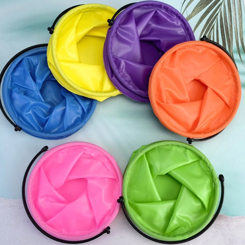 Beach Sand Play Bucket Toy Fol - Kids Outdoor Nature Play ulasan dan harga