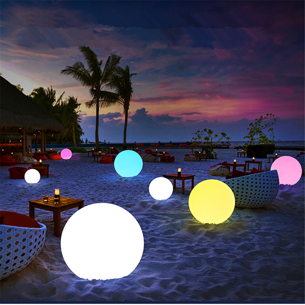 Rechargeable LED Glowing Ball  - Kids Outdoor Decor ulasan dan harga