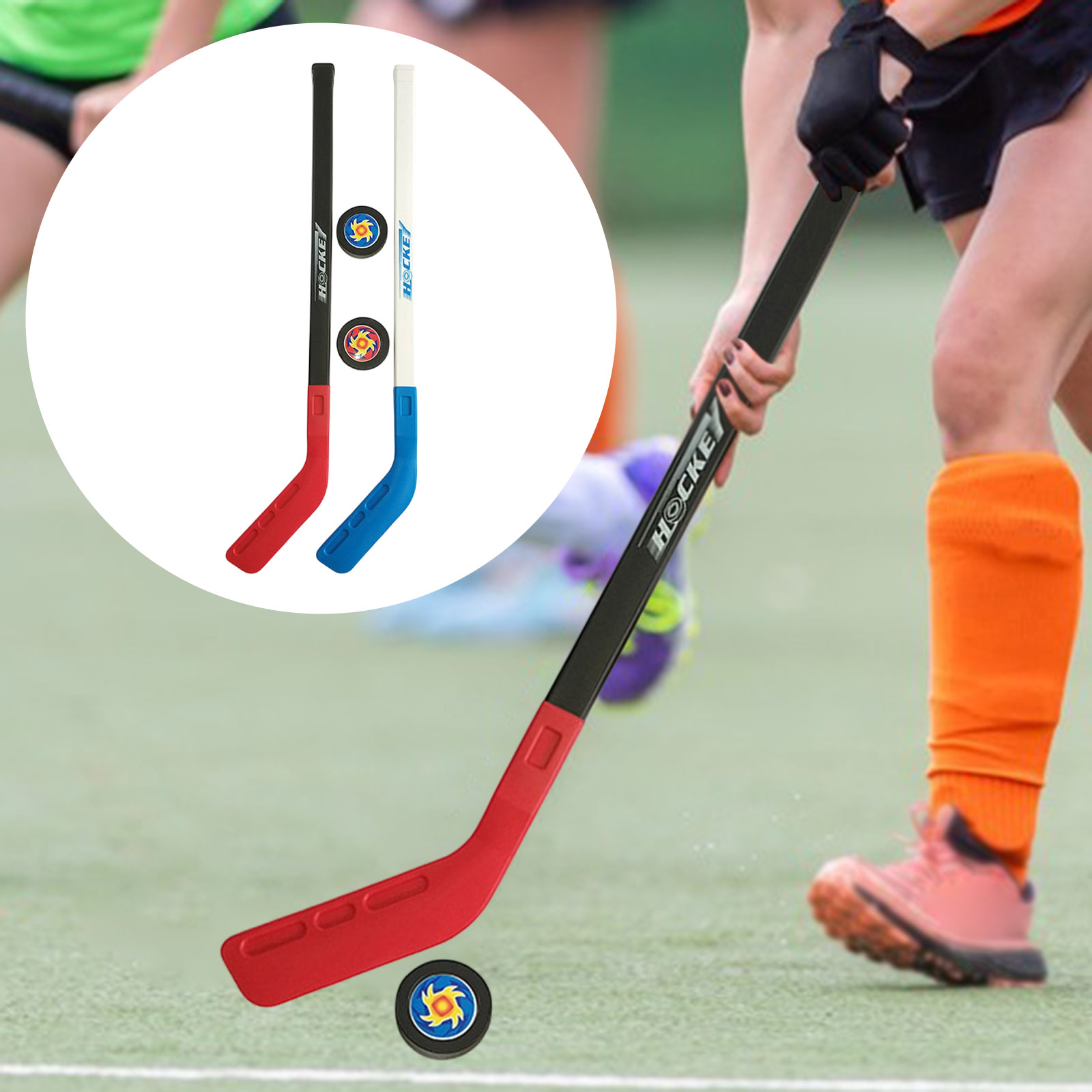 Kids Hockey Sticks and Ball Se - Kids Outdoor Hockey Sticks ulasan dan harga