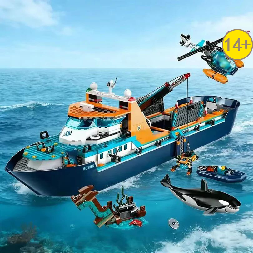Super popular 815PCS City Deep - Lego Set City ulasan dan harga