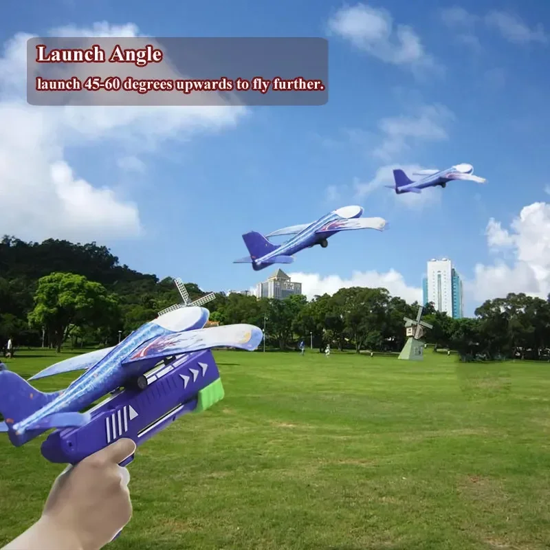 Kids 24/34cm Foam Plane Toy Gu - Kids Outdoor Xmas Gifts ulasan dan harga