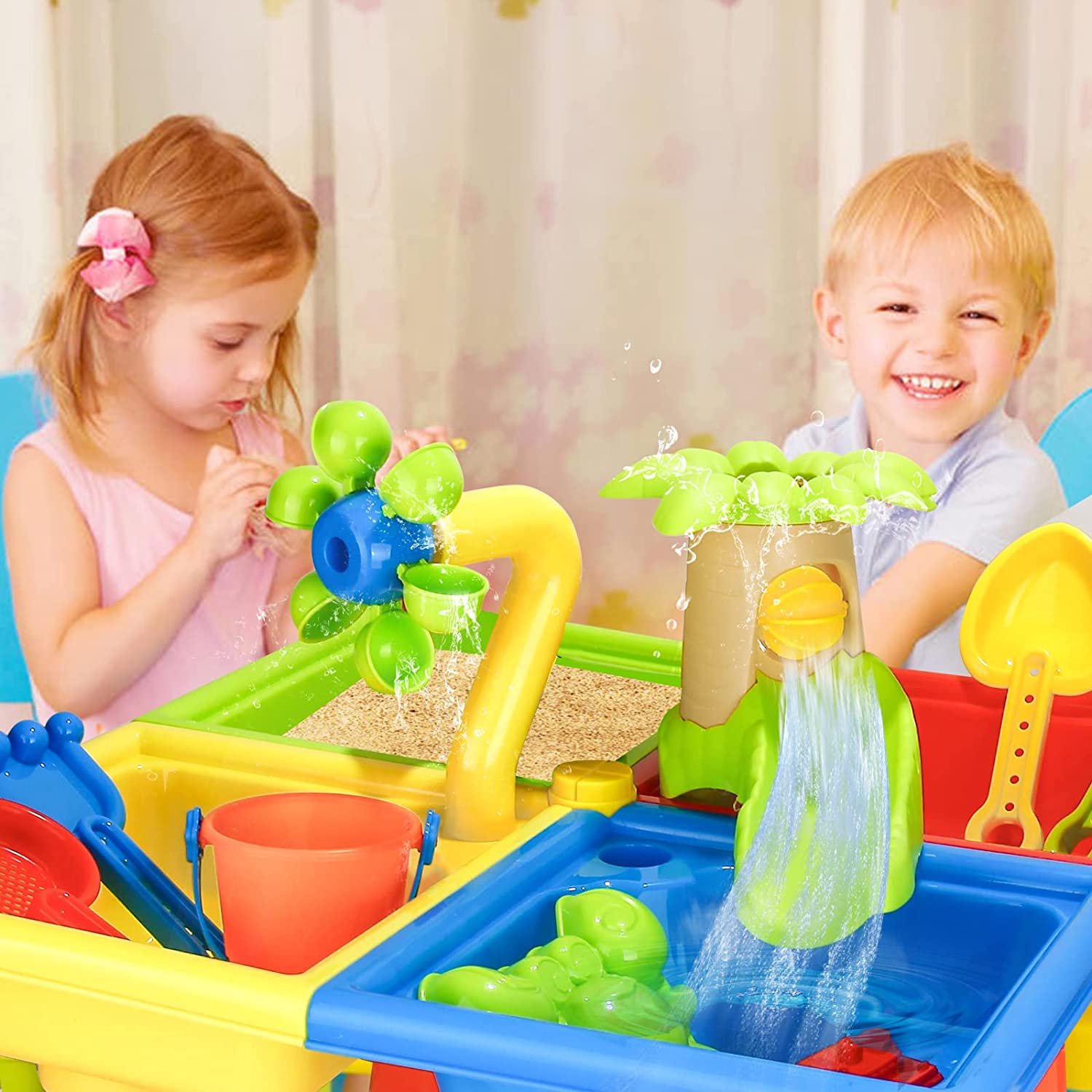Beach Table Sand Play Toys Chi - Kids Outdoor Nature Play ulasan dan harga