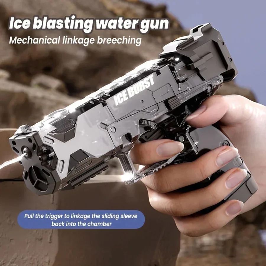 Ice Burst Water Gun Kids Toy,  - Kids Outdoor Nature Play ulasan dan harga
