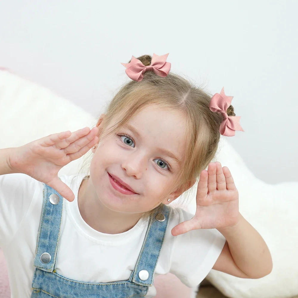 10Pcs Bows Elastic Hair rubber - Kids Outdoor Decor ulasan dan harga