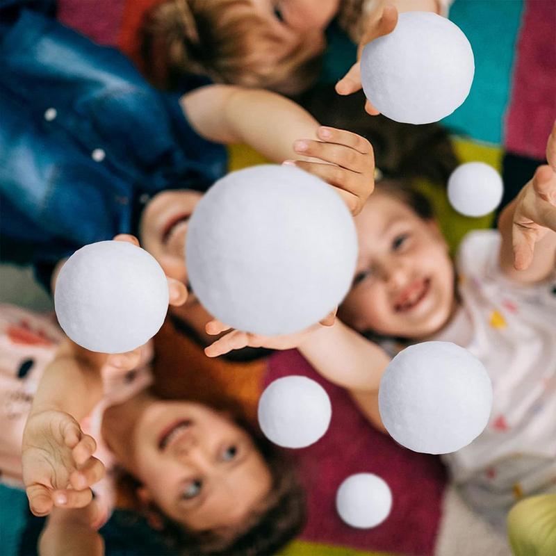 20 Pcs Soft Snow Fake Balls In - Kids Indoor Outdoor Games ulasan dan harga