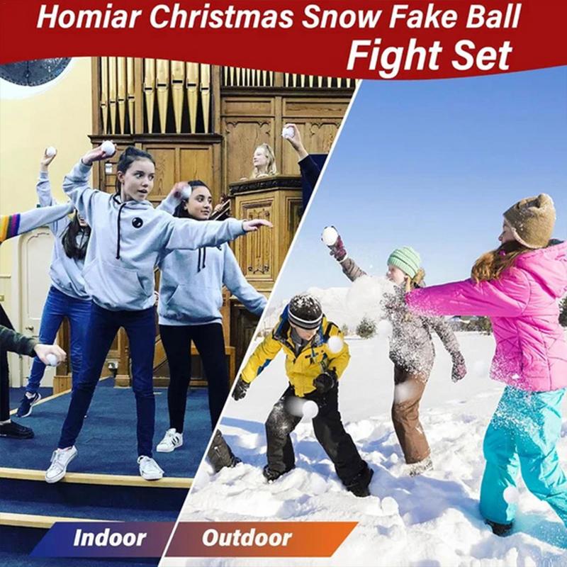 20 Pcs Soft Snow Fake Balls In - Kids Indoor Outdoor Games ulasan dan harga