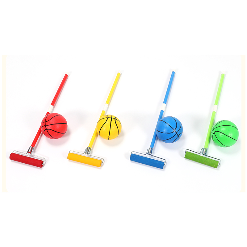 Kids Wood Push Ball Toy Funny  - Kids Outdoor Hockey Sticks ulasan dan harga