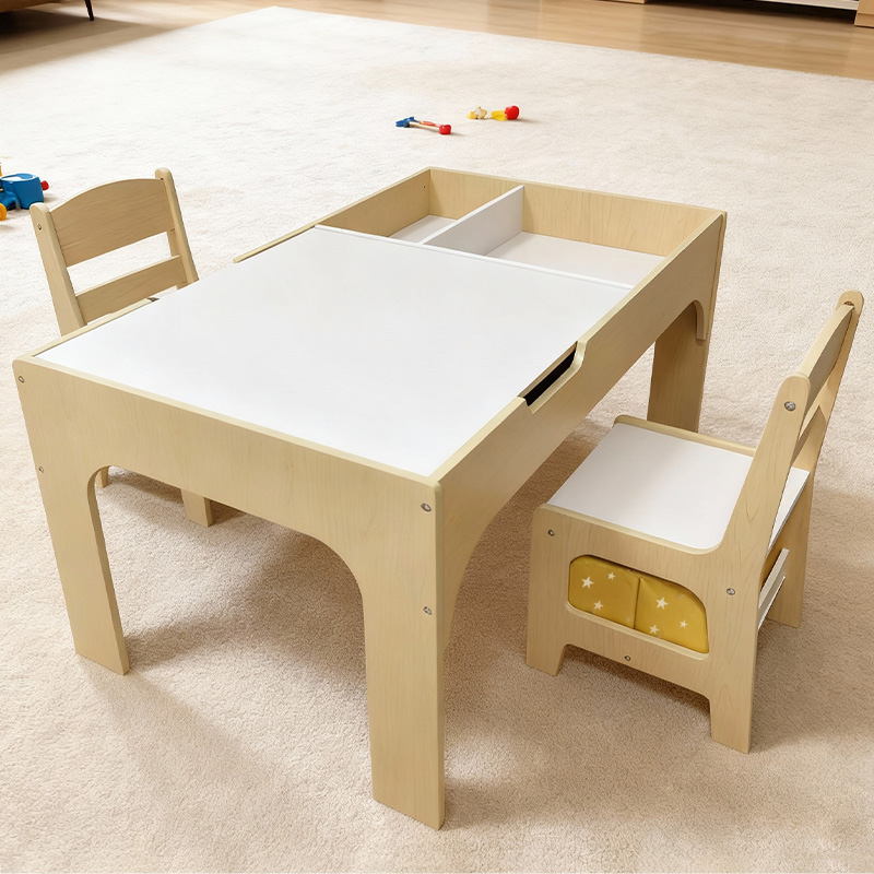 Modern Wooden Kids Table and C - Kids Outdoor Chair And Table ulasan dan harga