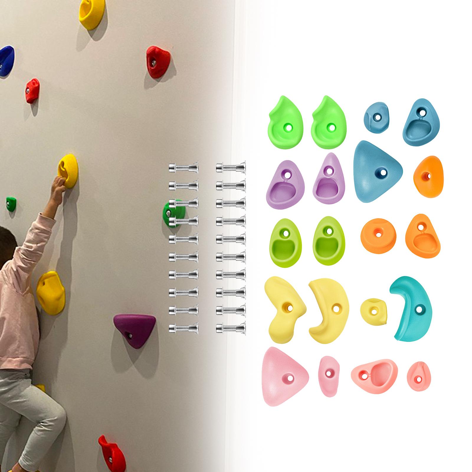 Rock Climbing Holds Anti Slip  - Kids Outdoor Climbing Wall ulasan dan harga