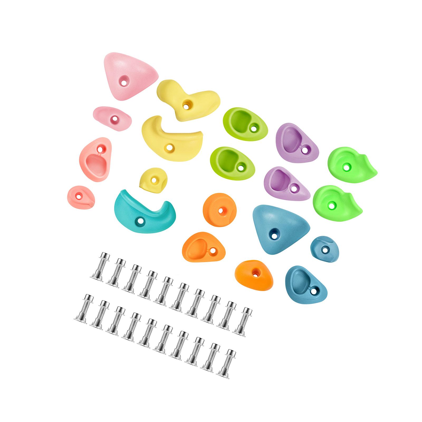 Rock Climbing Holds Anti Slip  - Kids Outdoor Climbing Wall ulasan dan harga
