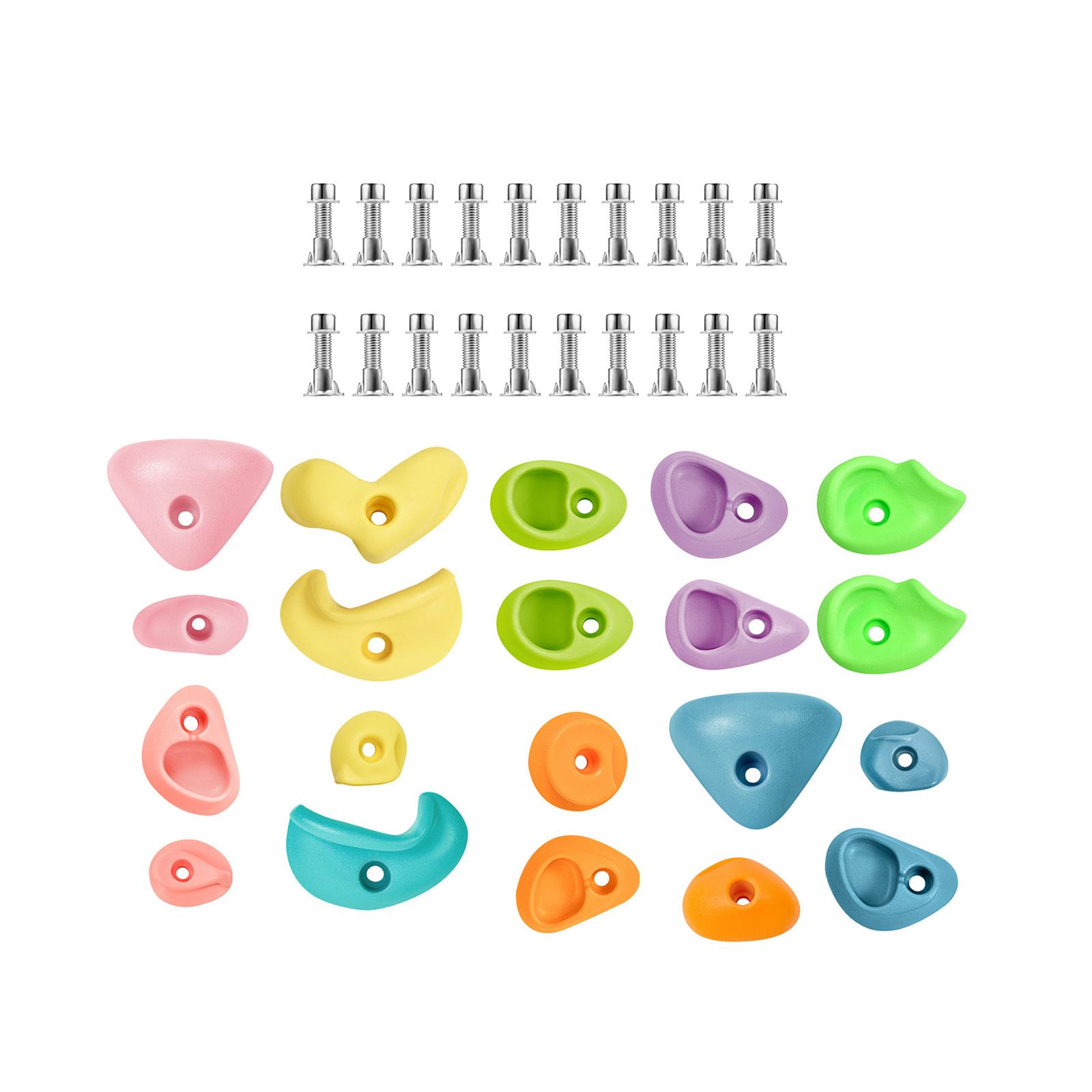 Rock Climbing Holds Anti Slip  - Kids Outdoor Climbing Wall ulasan dan harga