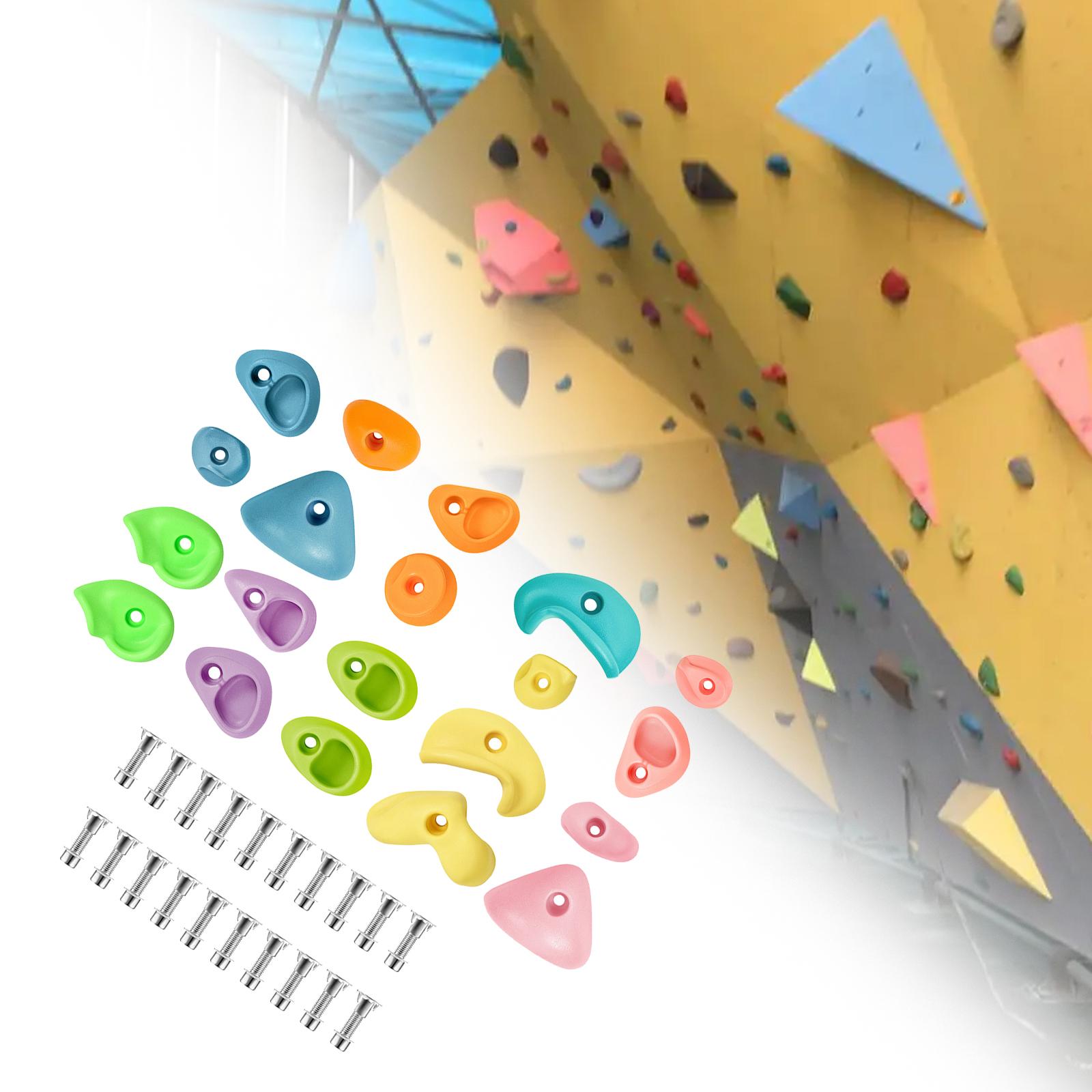 Rock Climbing Holds Anti Slip  - Kids Outdoor Climbing Wall ulasan dan harga