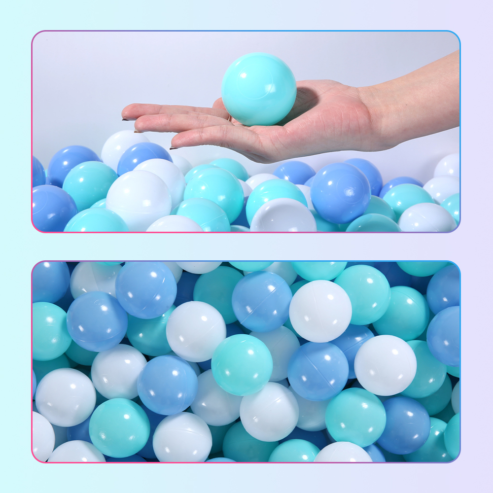 100Pcs Colors Plastic Balls Wa - Kids Outdoor Play Yard ulasan dan harga