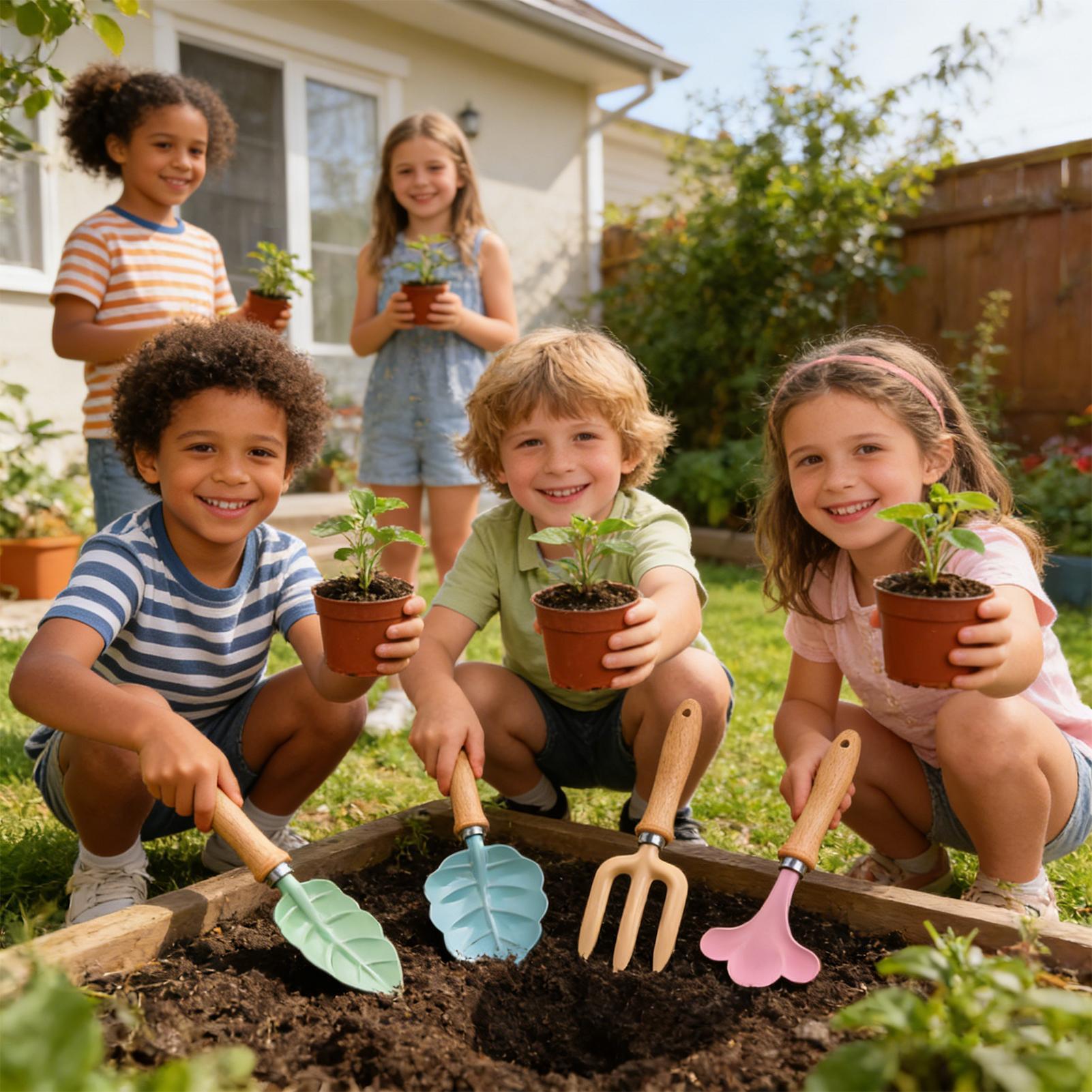 Kids Gardening Set 4 Piece Lea - Kids Outdoor Play Yard ulasan dan harga
