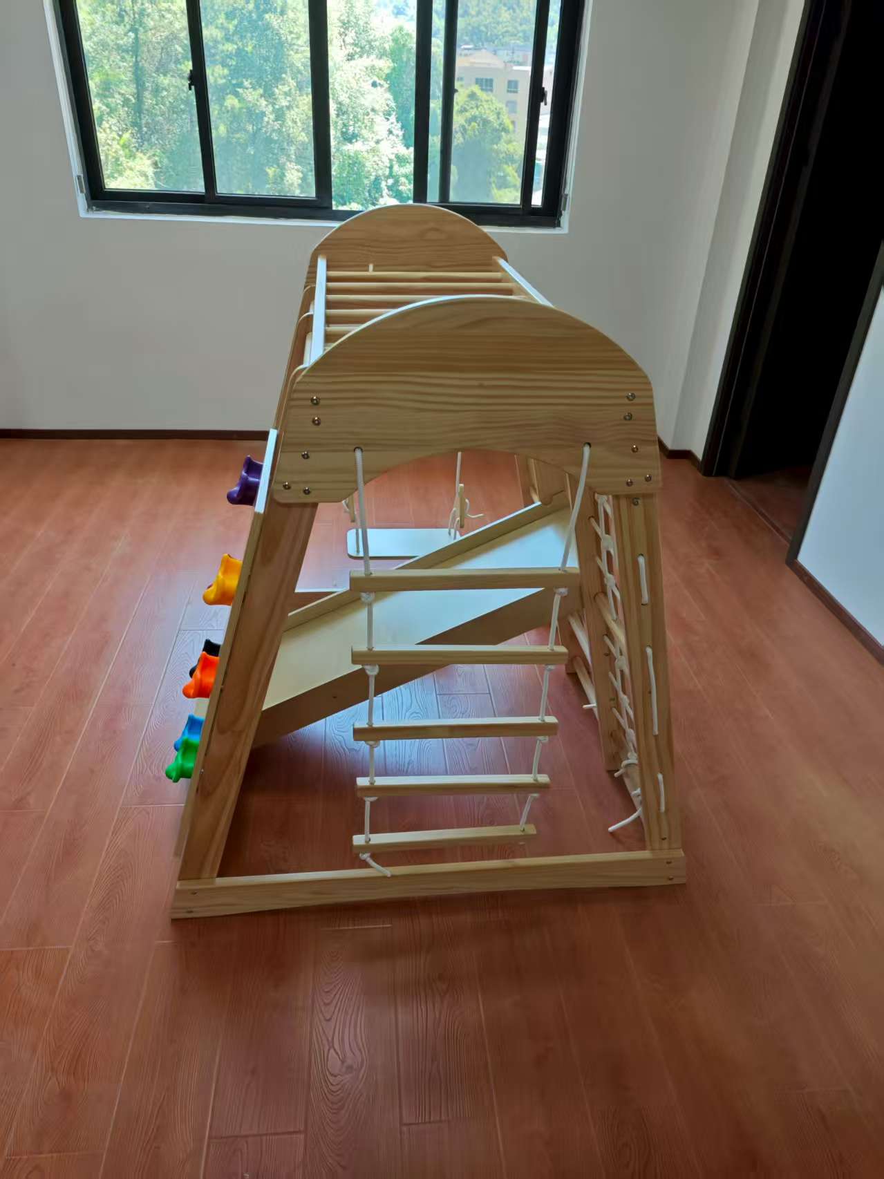 Wooden Kids Climbing Frame Lad - Kids Indoor Outdoor Games ulasan dan harga