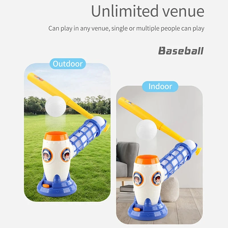 Automatic Pitching Baseball Ma - Kids Indoor Outdoor Games ulasan dan harga