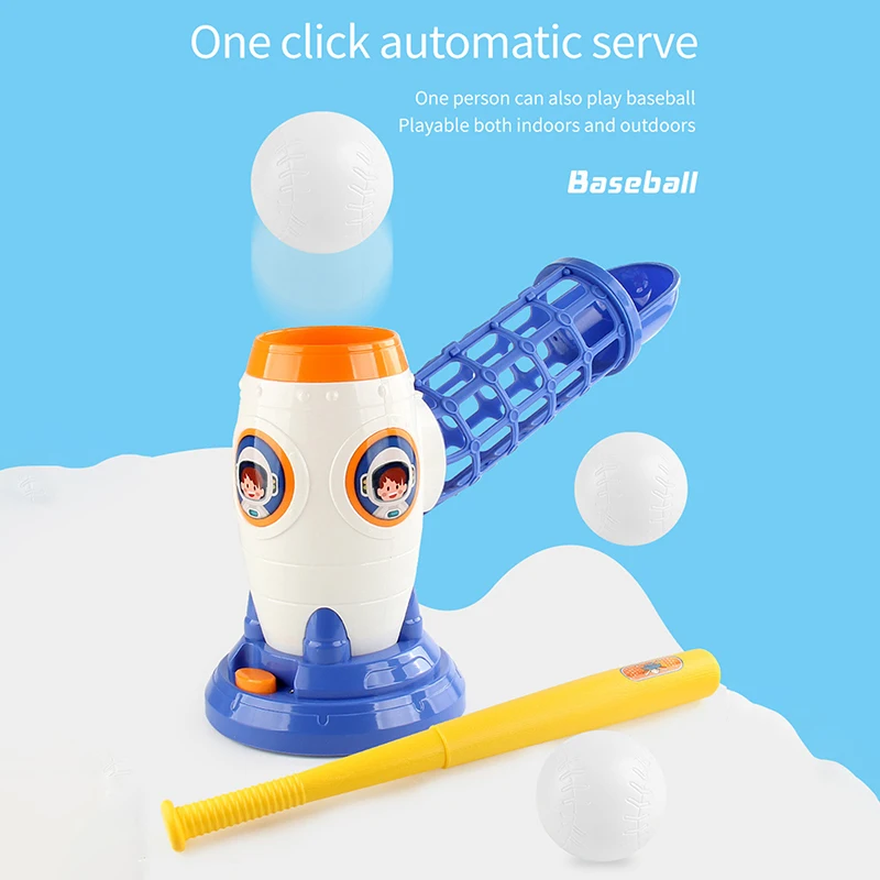 Automatic Pitching Baseball Ma - Kids Indoor Outdoor Games ulasan dan harga