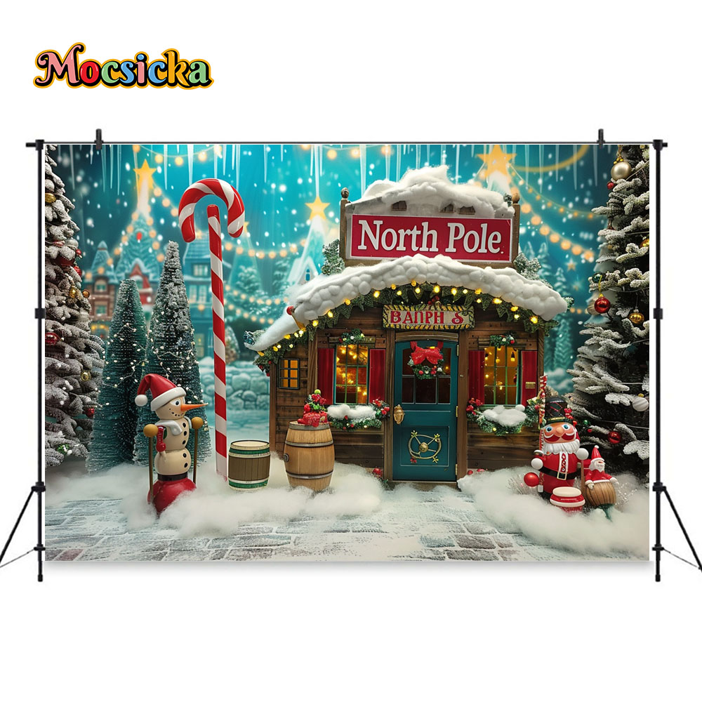 Christmas Photography Backgrou - Kids Outdoor Xmas Gifts ulasan dan harga