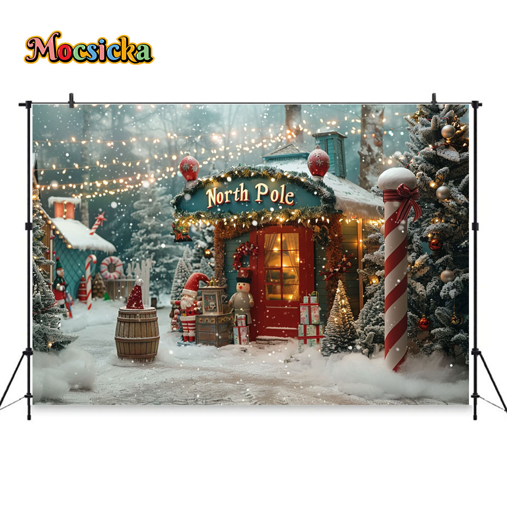 Christmas Photography Backgrou - Kids Outdoor Xmas Gifts ulasan dan harga