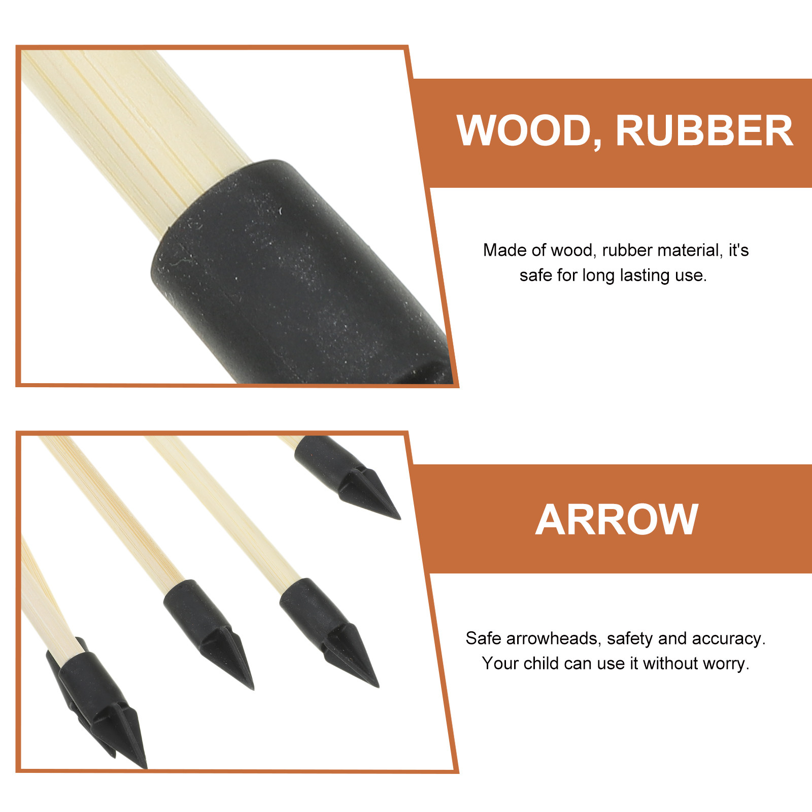 10Pcs Safe Natural Wood Rubber - Kids Outdoor Nature Play ulasan dan harga