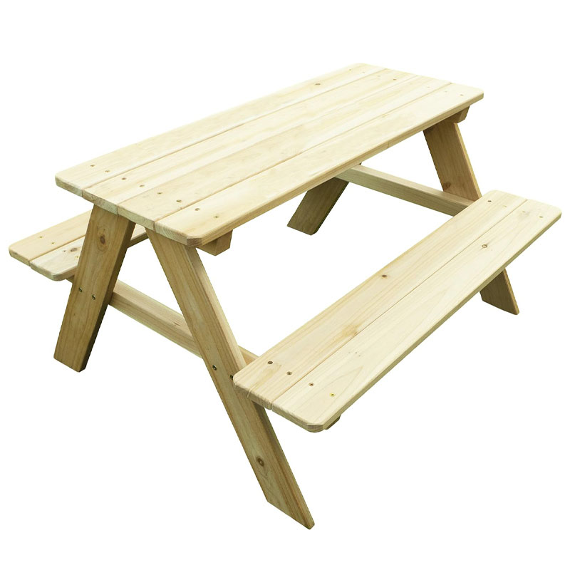 Outdoor Wooden Kids Picnic Tab - Kids Outdoor Wooden Table ulasan dan harga