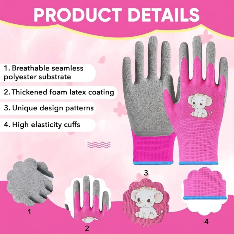 Kids Gardening Work Gloves Tod - Kids Outdoor Play Yard ulasan dan harga