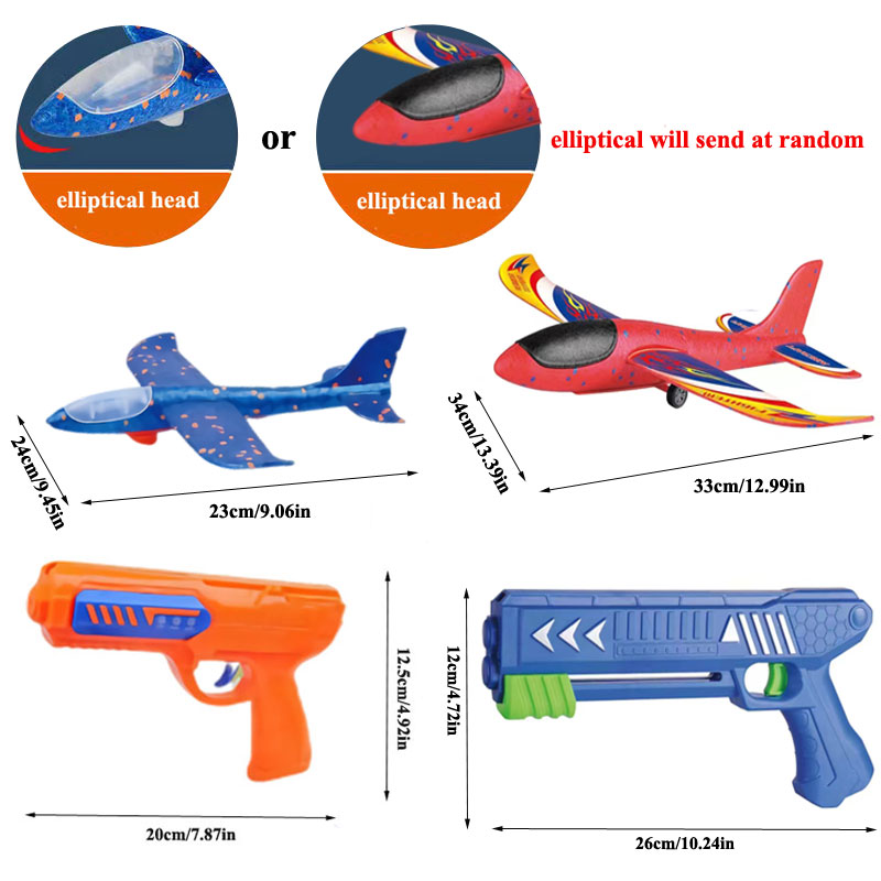 HH Kids 24/34cm Foam Plane Lau - Kids Outdoor Xmas Gifts ulasan dan harga