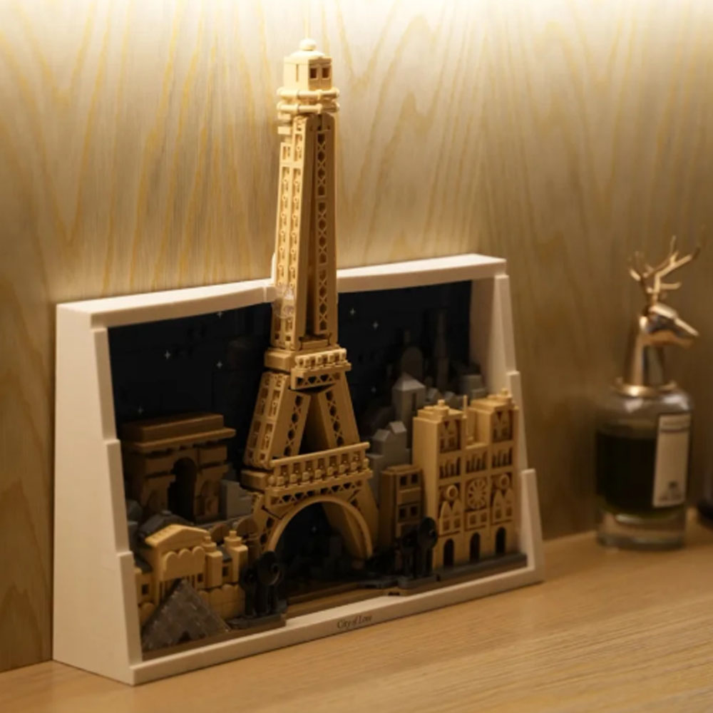 2026 NEW Love City—Paris Build - Lego Set City ulasan dan harga