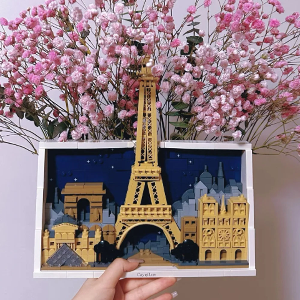 2026 NEW Love City—Paris Build - Lego Set City ulasan dan harga