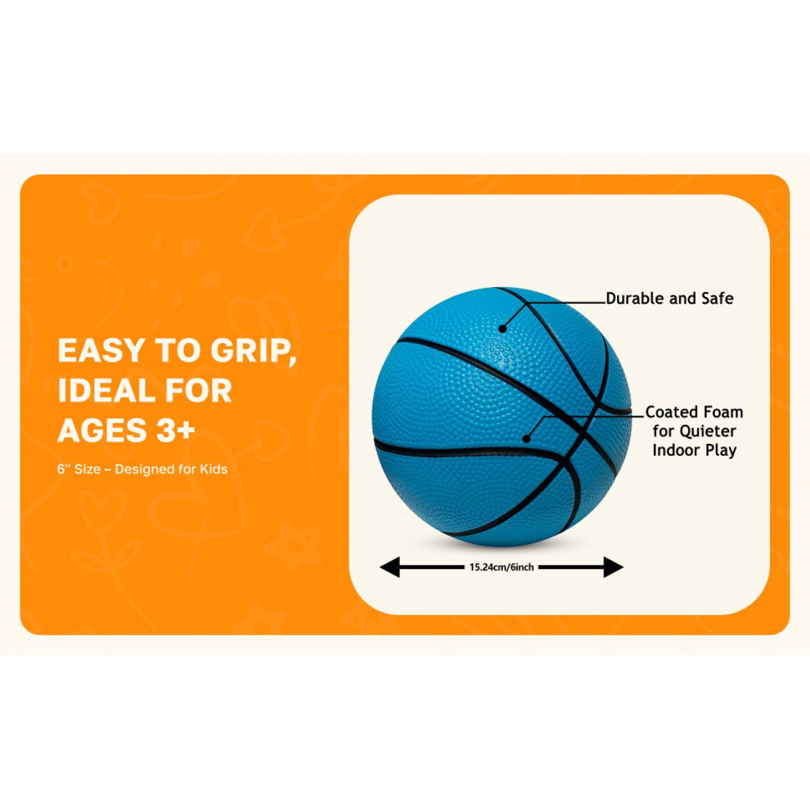 Mini Basketball Toy Soft PVC B - Kids Indoor Outdoor Games ulasan dan harga