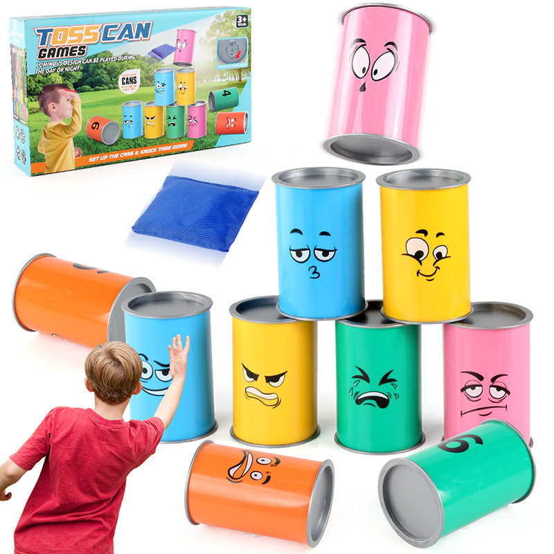Children's Can Throwing Knockd - Kids Indoor Outdoor Games ulasan dan harga