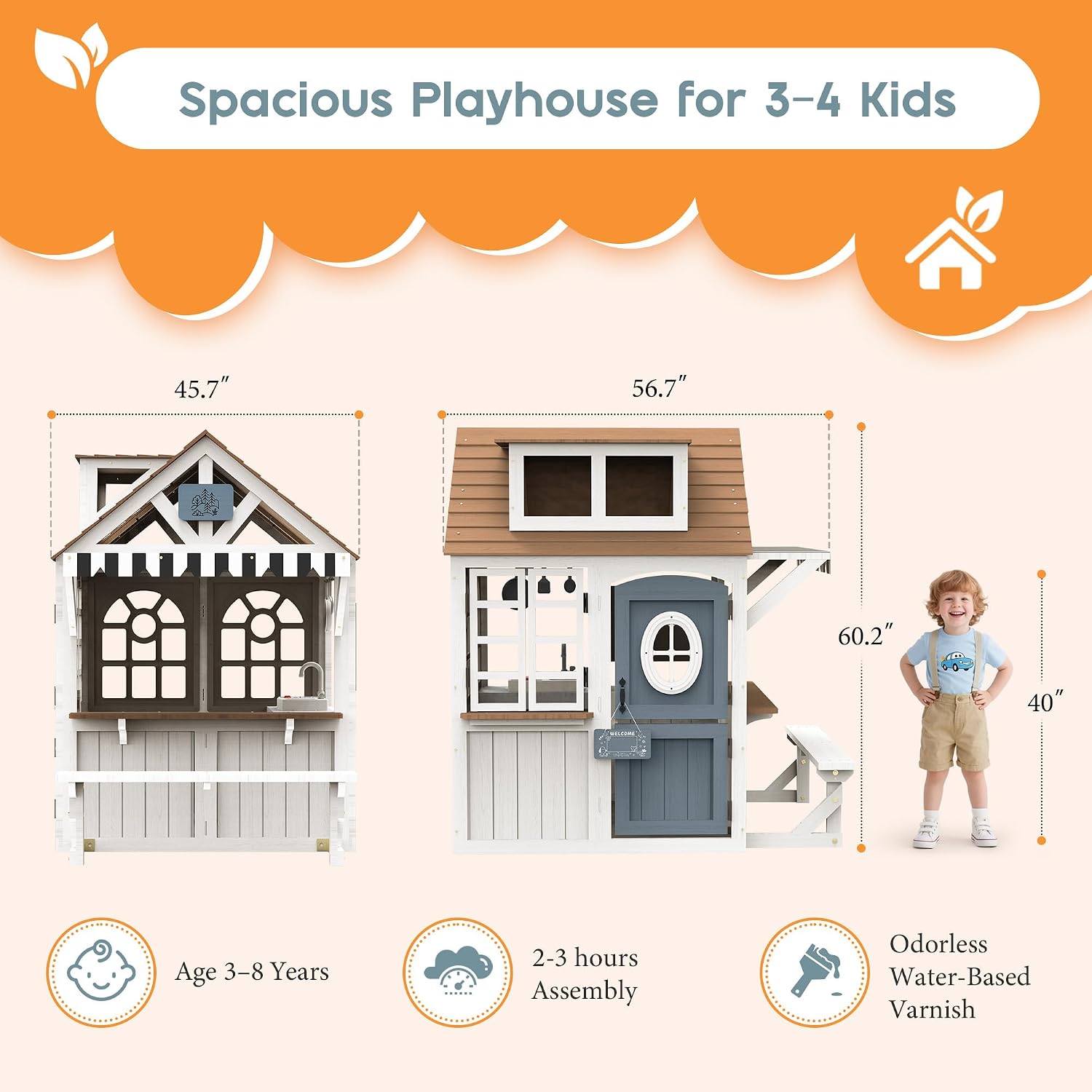 Albott Kids Outdoor Wooden Pla - Kids Outdoor Bench ulasan dan harga