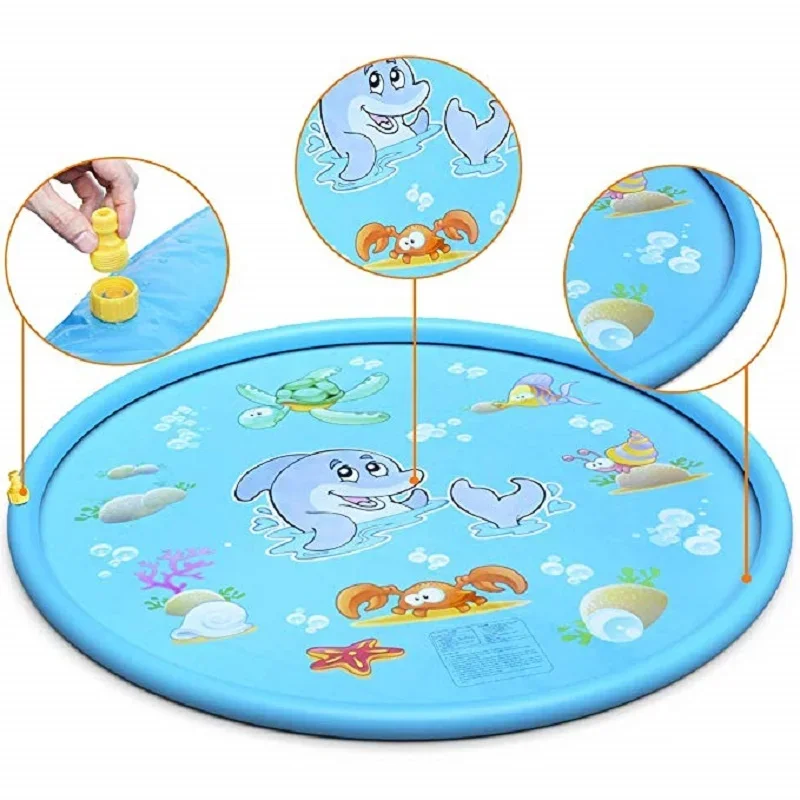 100/170cm Kids Inflatable Wate - Kids Outdoor Play Yard ulasan dan harga
