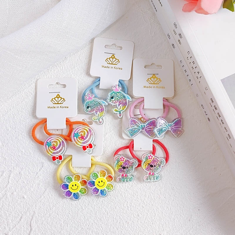 2PCS Rainbow Gradient Sequins  - Kids Outdoor Decor ulasan dan harga