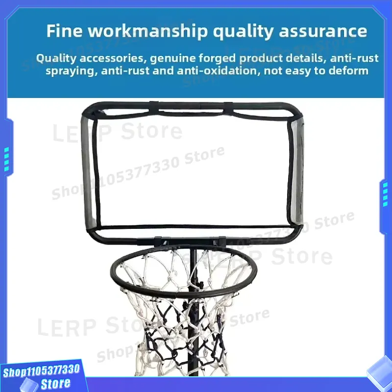Portable Basketball Hoop Adjus - Kids Outdoor Play Yard ulasan dan harga