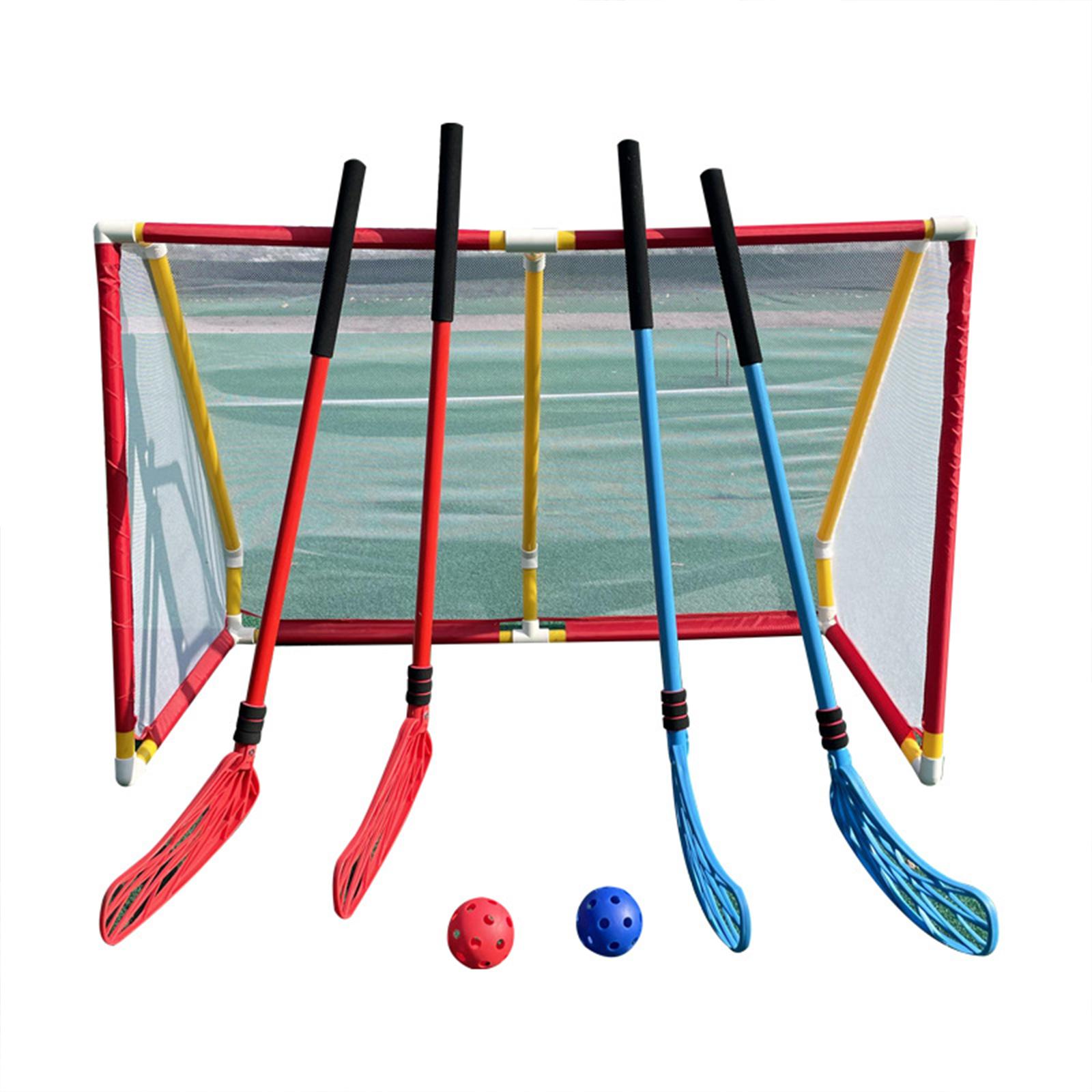 Kids Hockey Game Starter Set P - Kids Outdoor Hockey Sticks ulasan dan harga