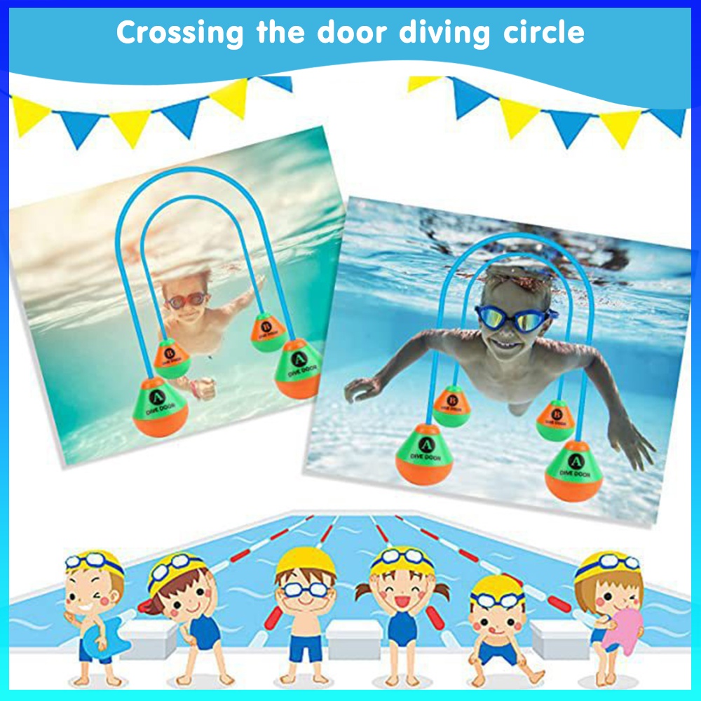2pcs/set Diving Door  Funny Wa - Kids Indoor Outdoor Games ulasan dan harga