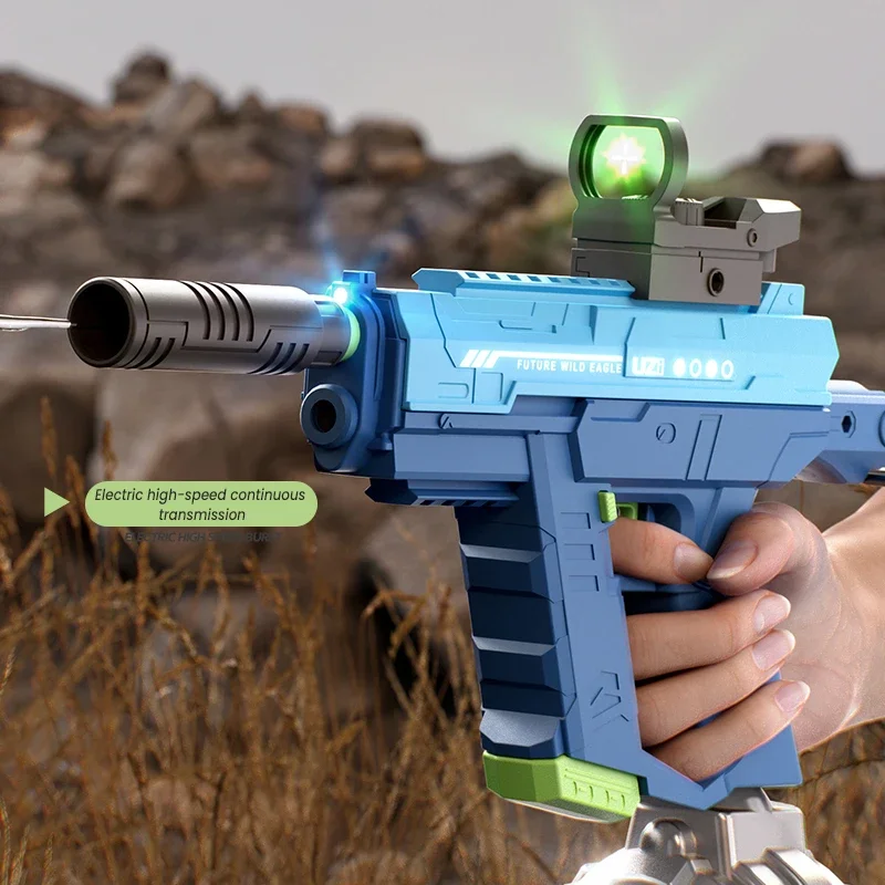 Electric UZI Space Water Gun H - Kids Outdoor Nature Play ulasan dan harga