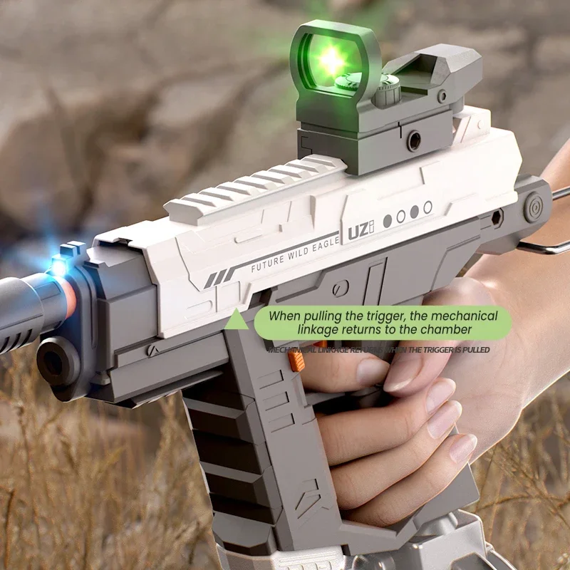Electric UZI Space Water Gun H - Kids Outdoor Nature Play ulasan dan harga
