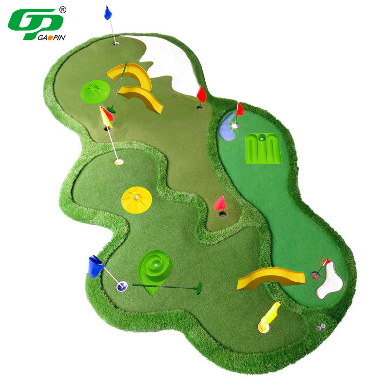 Mini Golf Course Set Indoor/Ou - Kids Indoor Outdoor Games ulasan dan harga