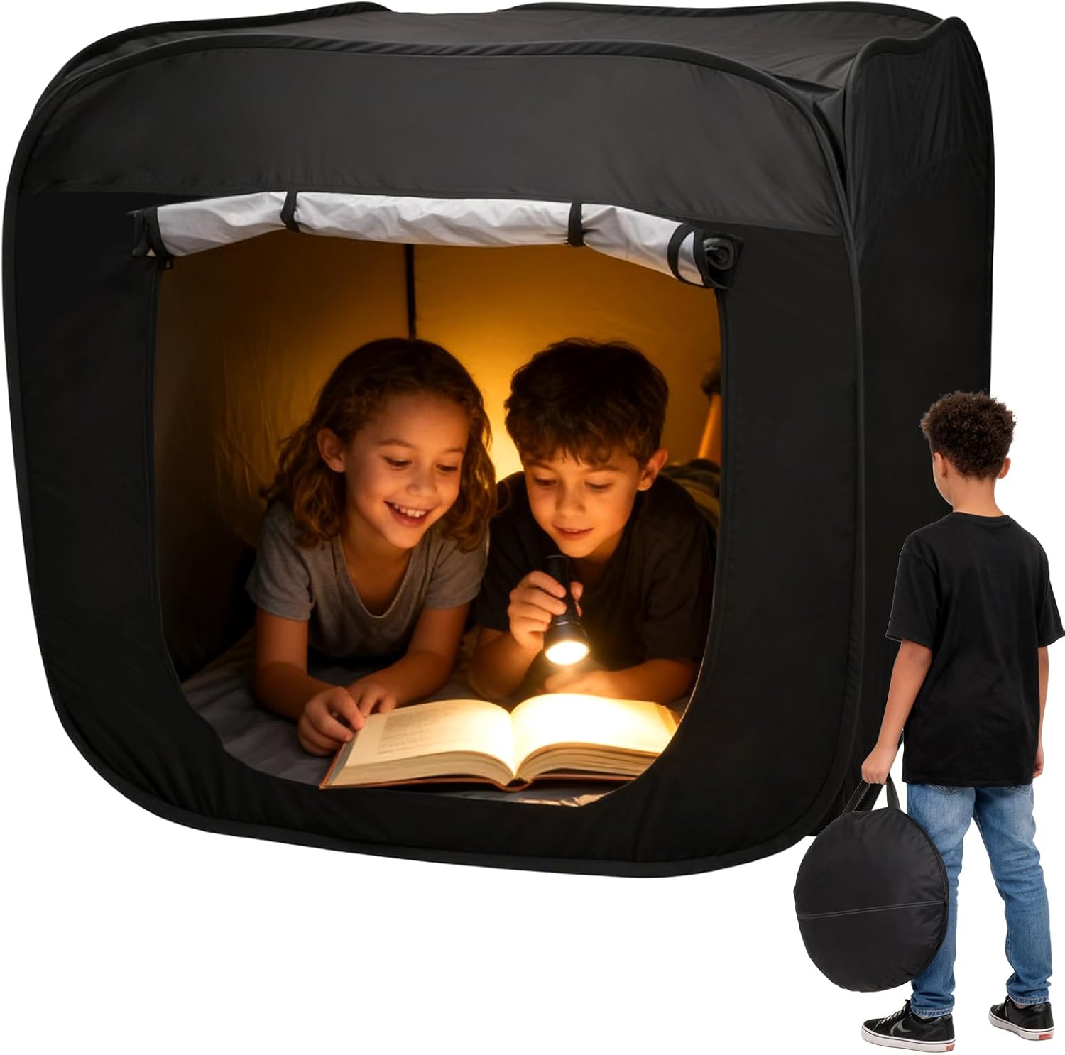 Sensory Tent for Kids 37.4 in  - Kids Outdoor Play Yard ulasan dan harga